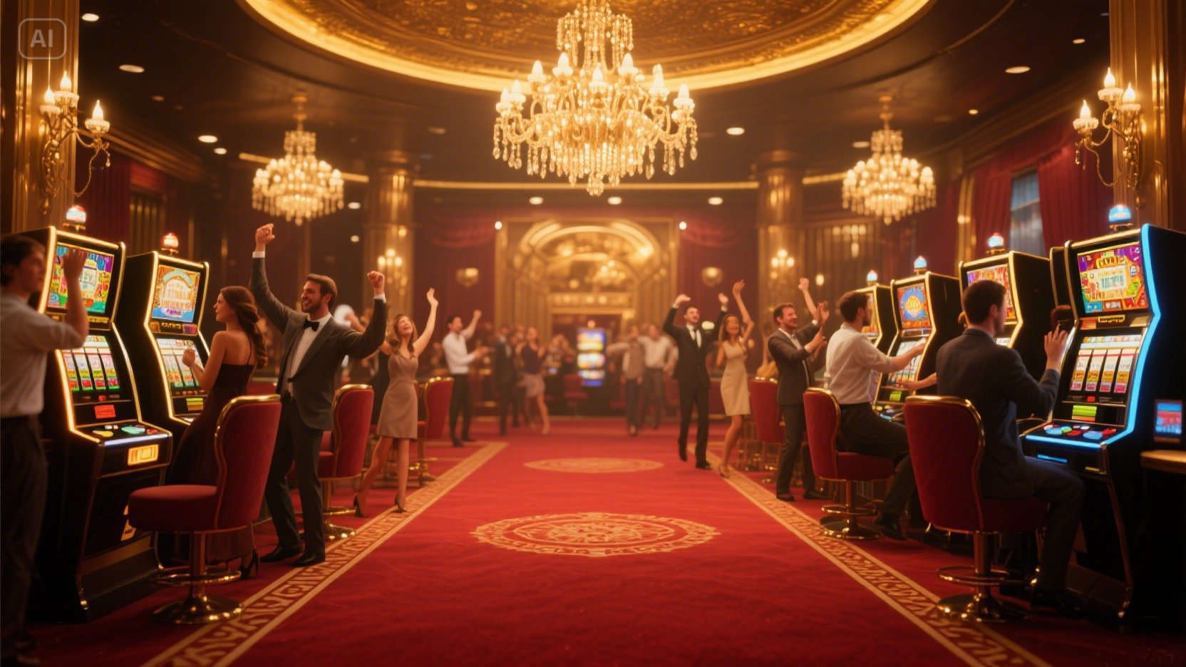 Casino  desktop and mobile interfaces